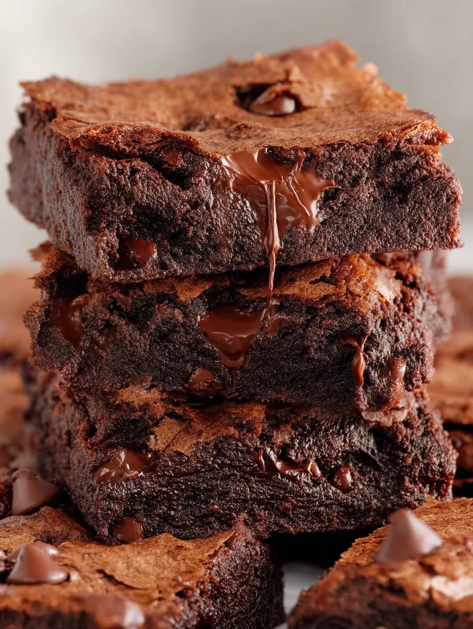 Chocolate cake with chocolate drizzle.