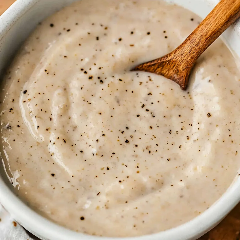 Creamy Peppered White Gravy