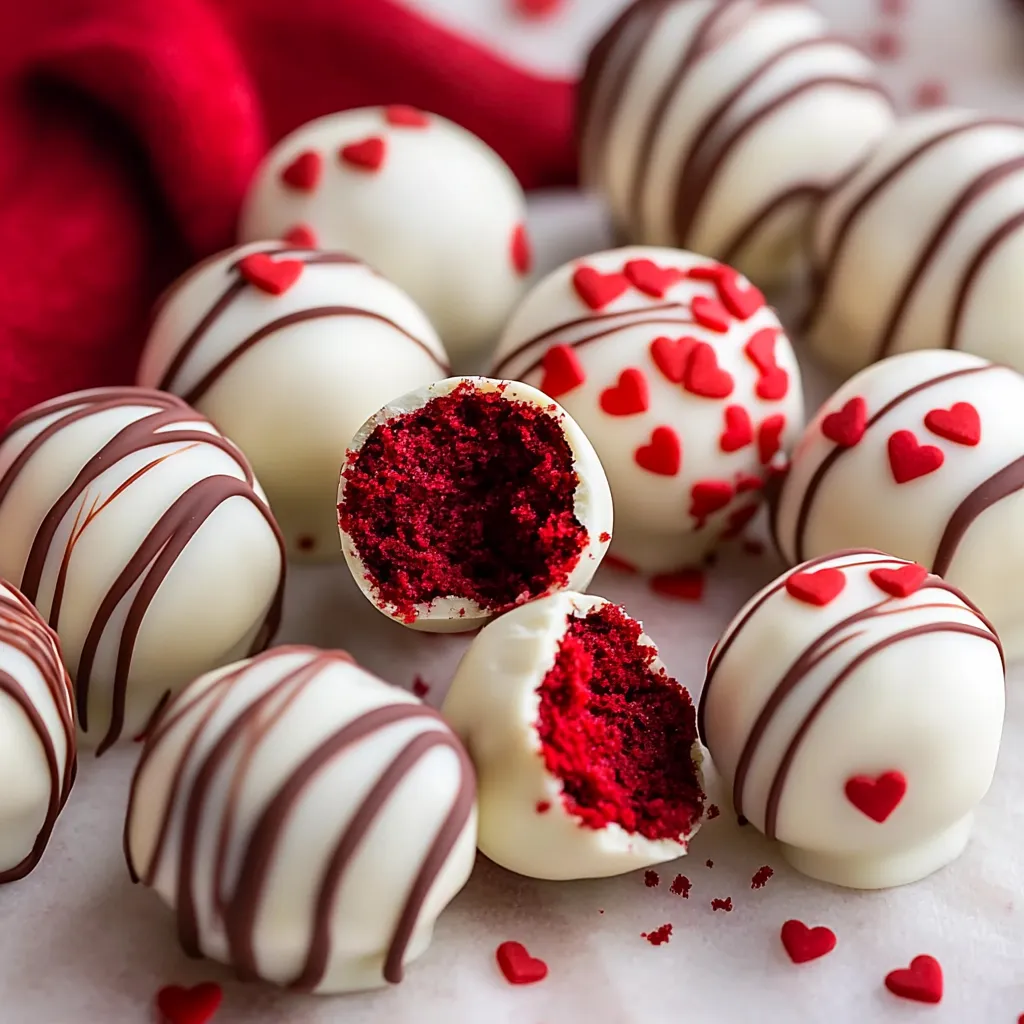 Red Velvet Cake Balls