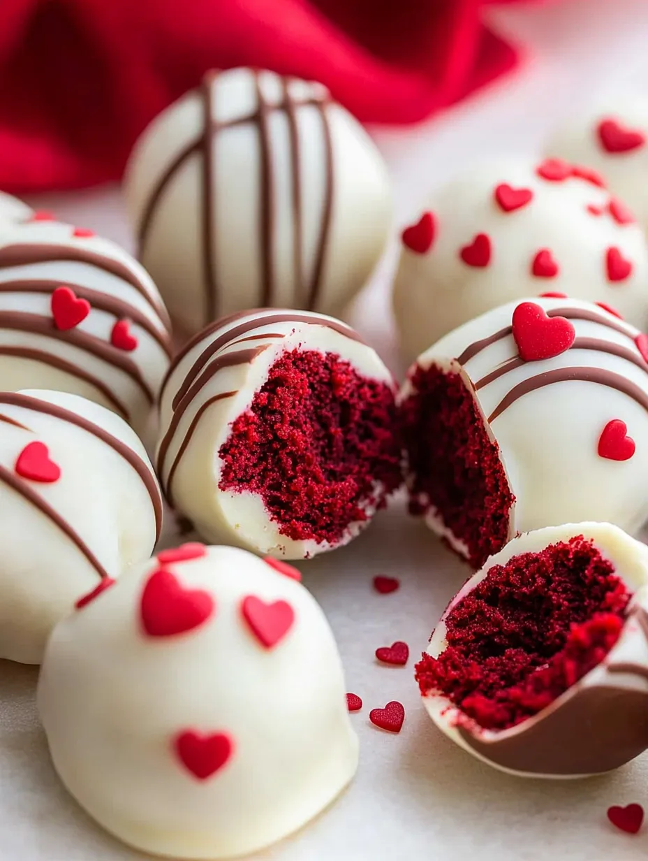 Red Velvet Cake Balls Recipe