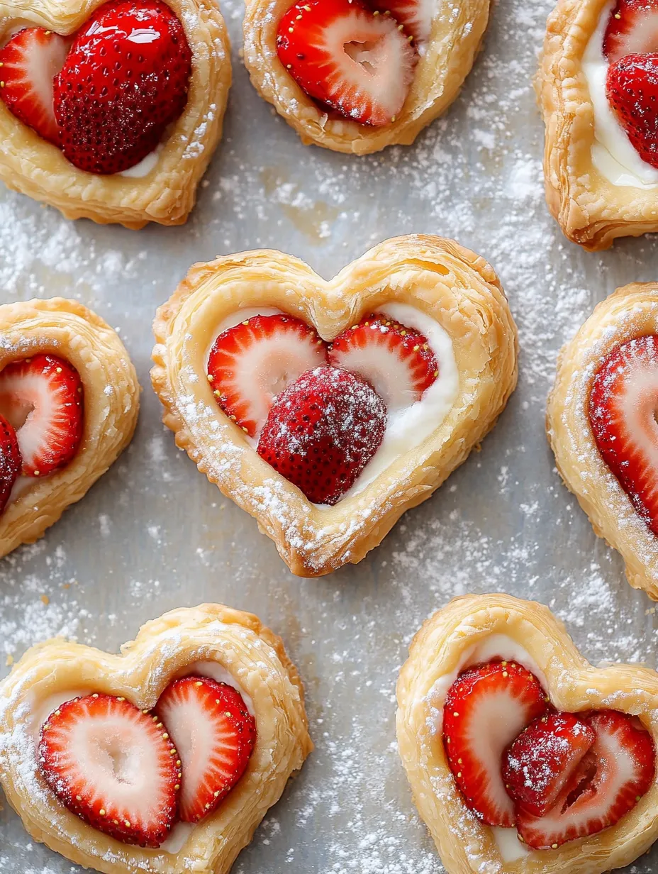 Vegan Strawberry Cream Danish Recipe