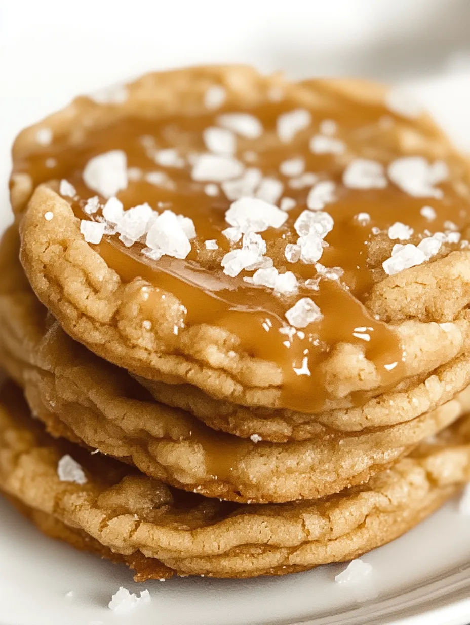 Easy Salted Caramel Cookies Recipe