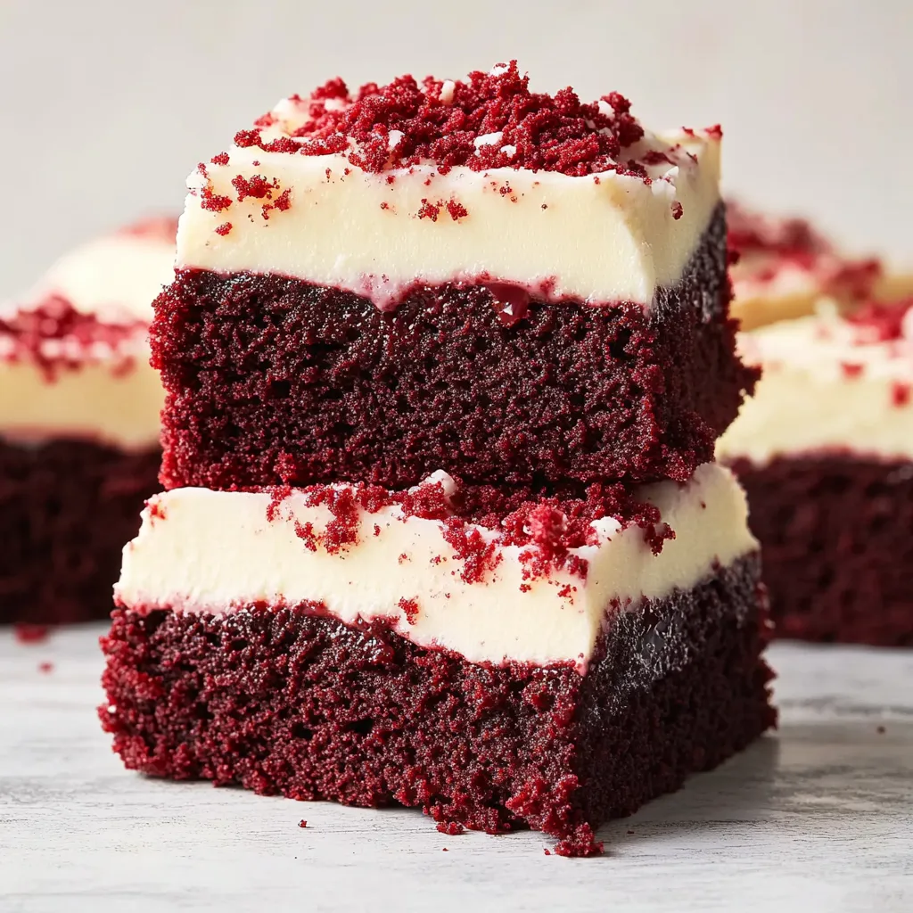 Red Velvet Brownies