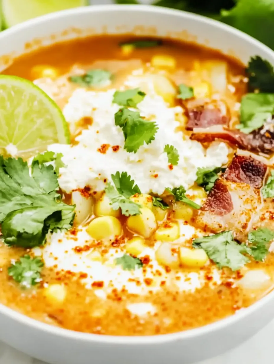 Slow Cooker Mexican Street Corn Soup Recipe