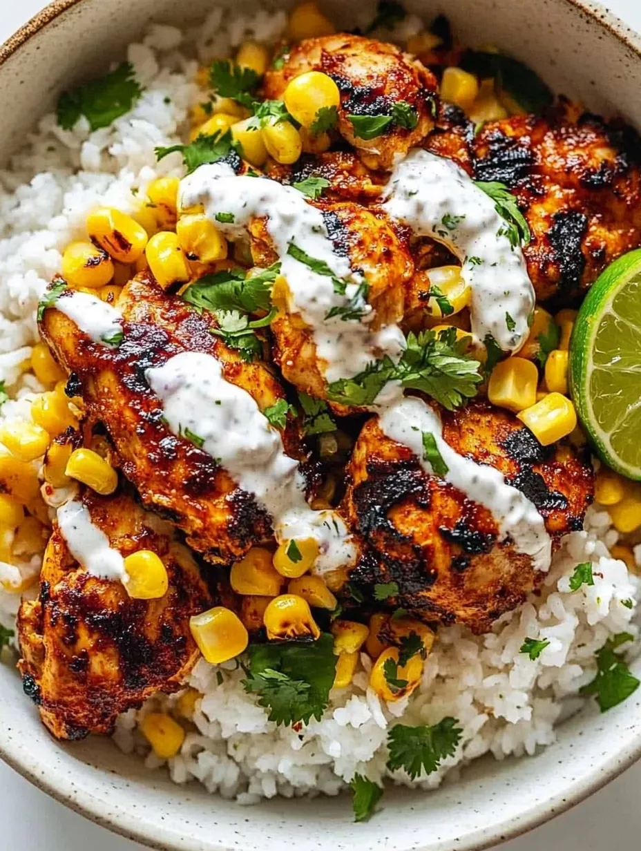 Easy Street Corn Chicken Rice Bowl