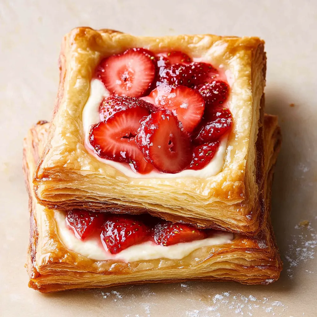 Strawberry Danish