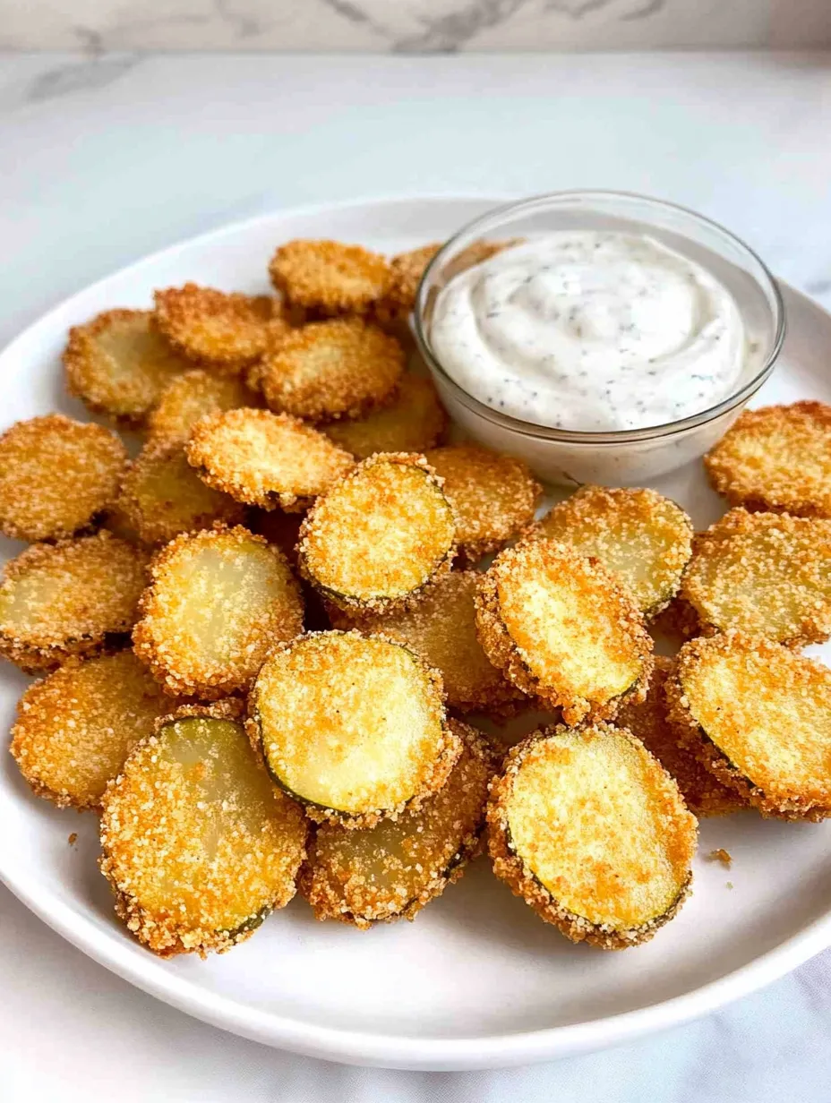 Air Fryer Fried Pickles Recipe