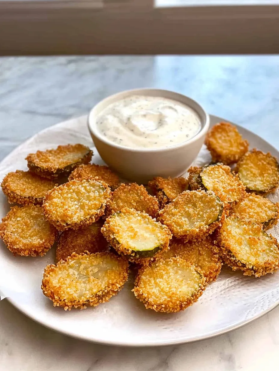 Easy Air Fryer Fried Pickles