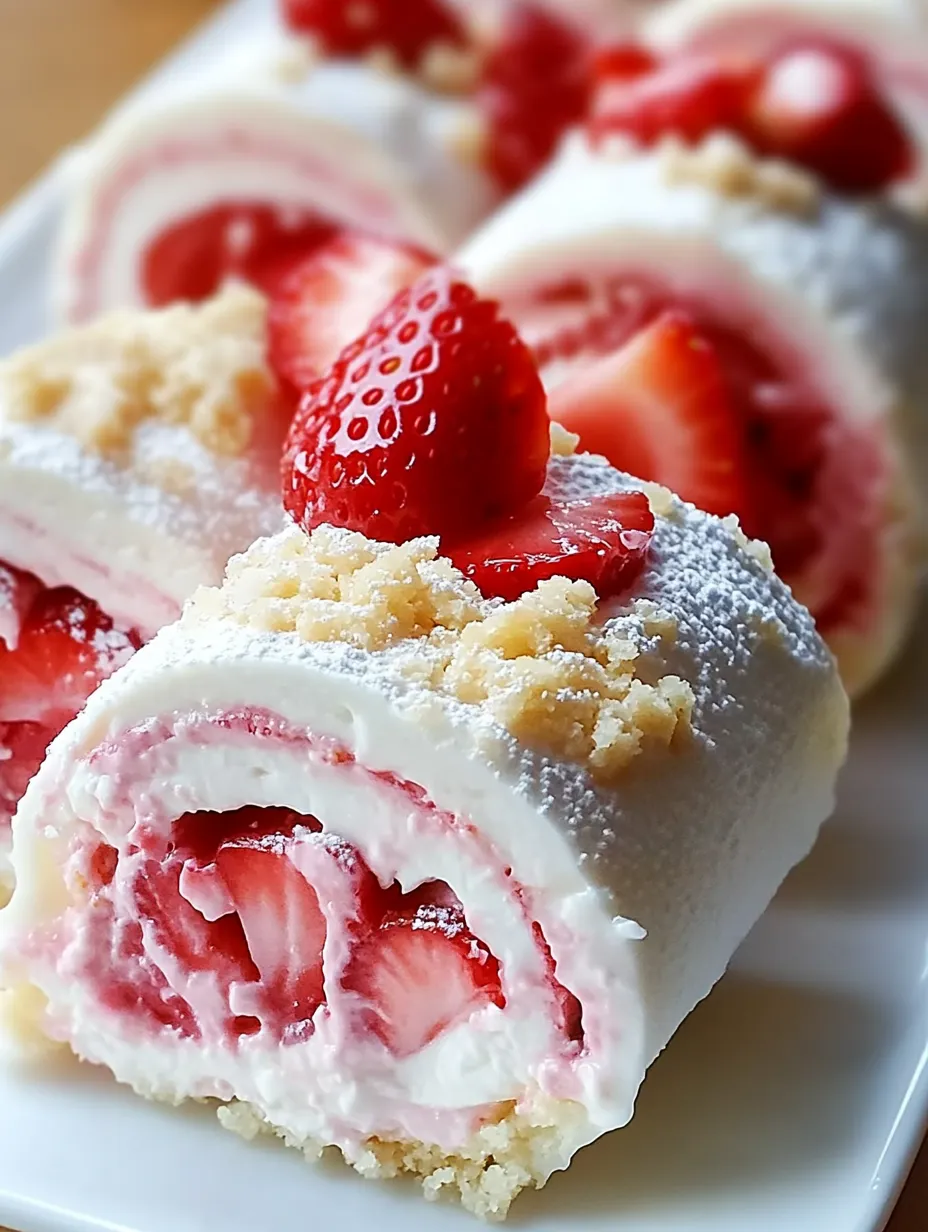 A plate of food with a strawberry on top.