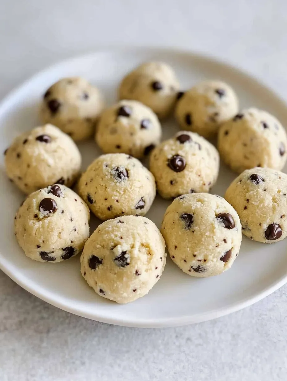 A plate with chocolate chip cookies on it.