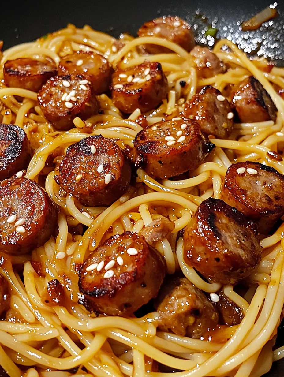 A plate of spaghetti with meatballs and pepper on top.