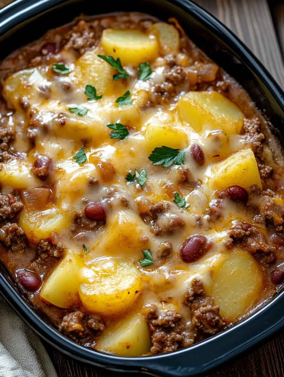 A bowl of food with a variety of ingredients, including meat, potatoes, and beans.