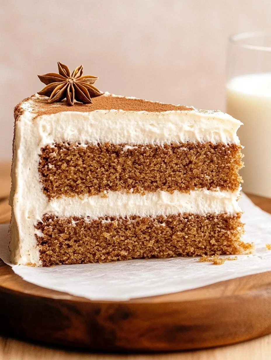 A slice of cake with a star decoration on top.