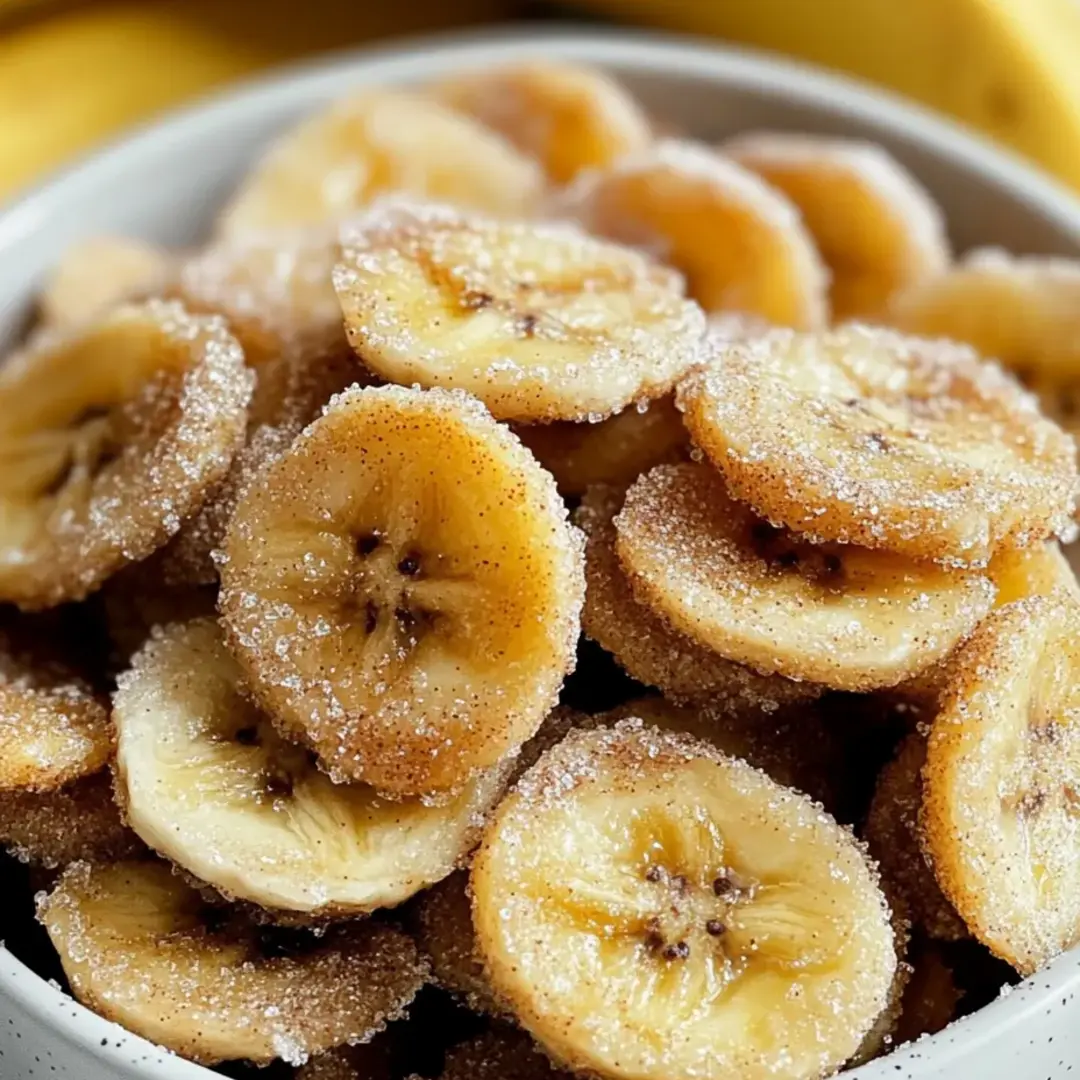 A bowl of sugar-coated bananas.