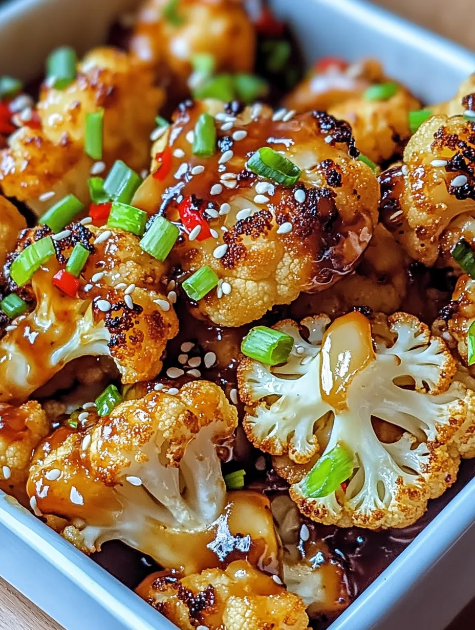 A white bowl filled with cauliflower and green onions.