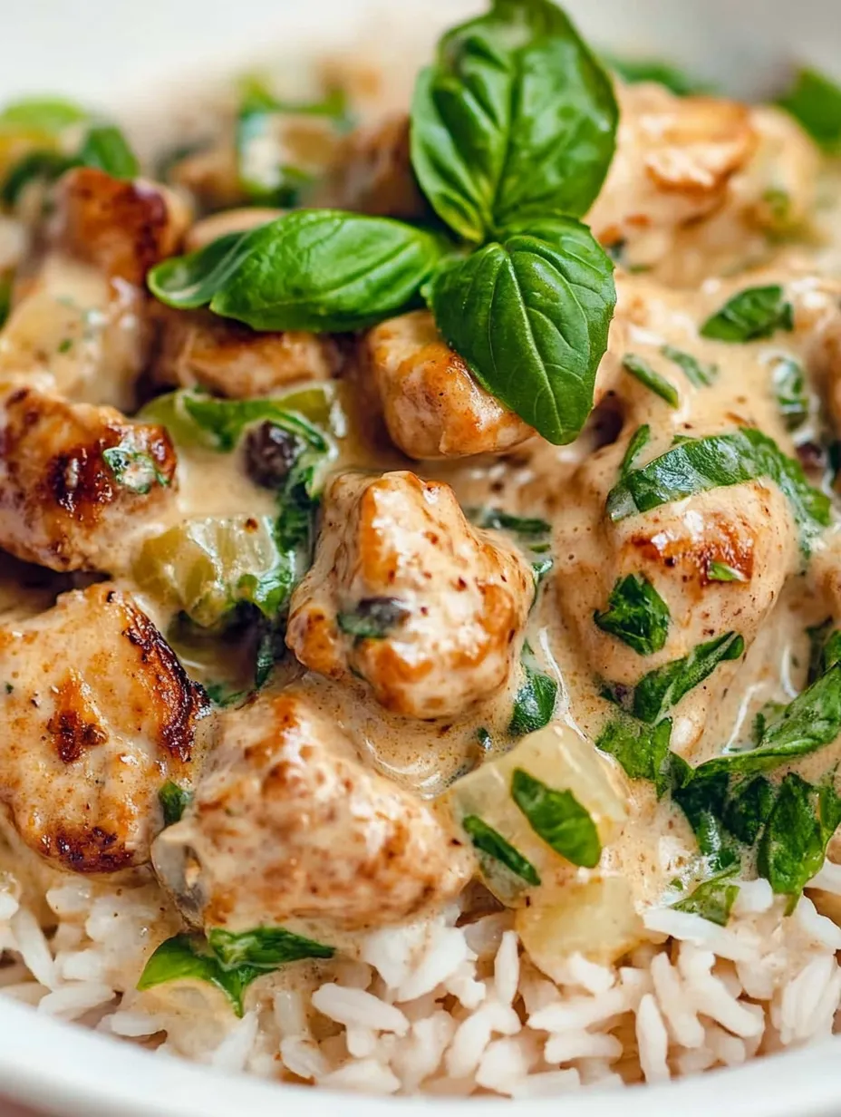 A close up of a delicious meal with rice, meat, and vegetables.