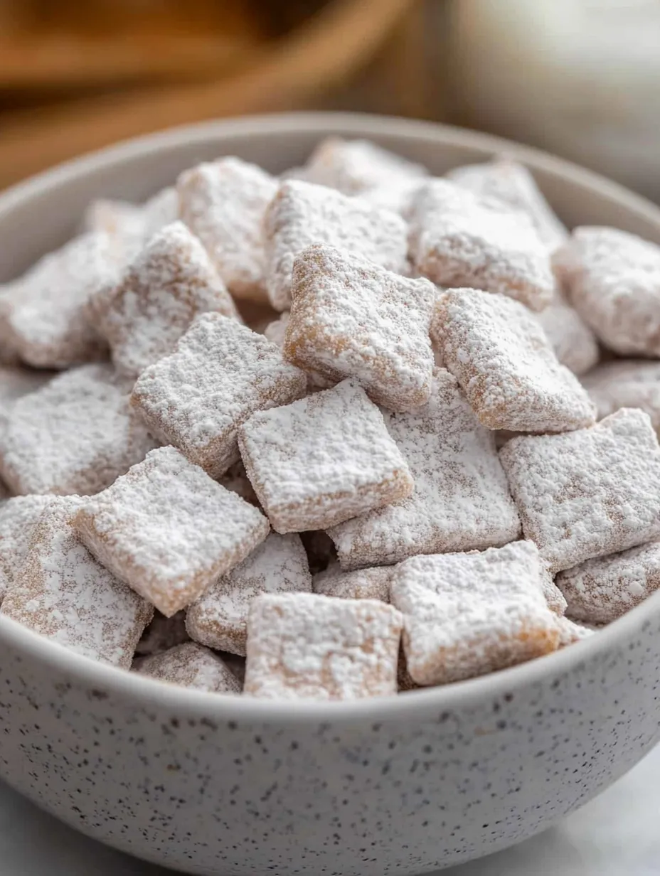 Bowl of powdered sugar.