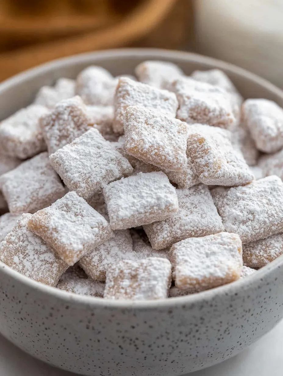 Bowl of powdered sugar.