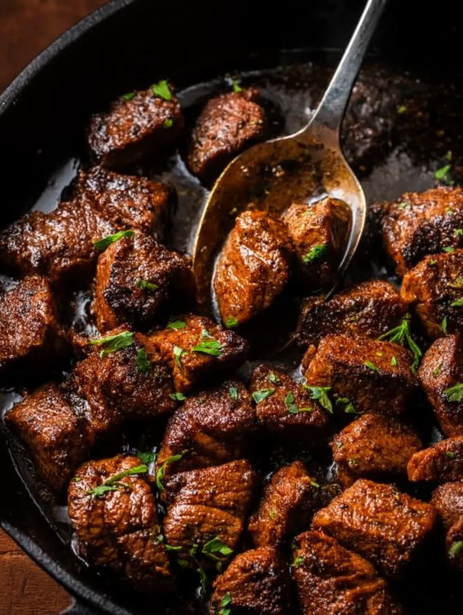 A close up of a fork in a bowl of meat.