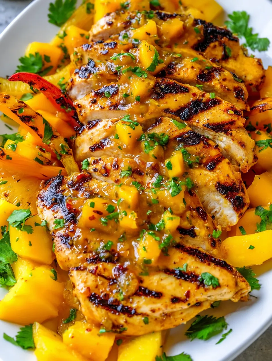 Chicken with peppers and sauce.