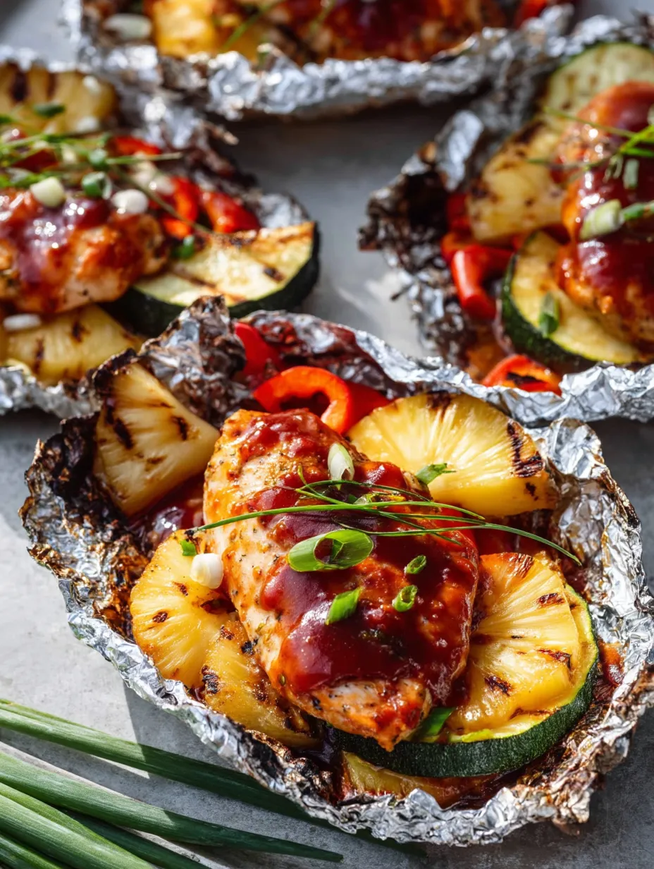 A plate of food with a pineapple and a zucchini.