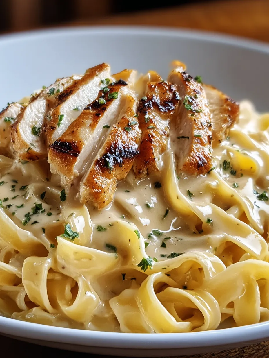 A plate of food with chicken and noodles.