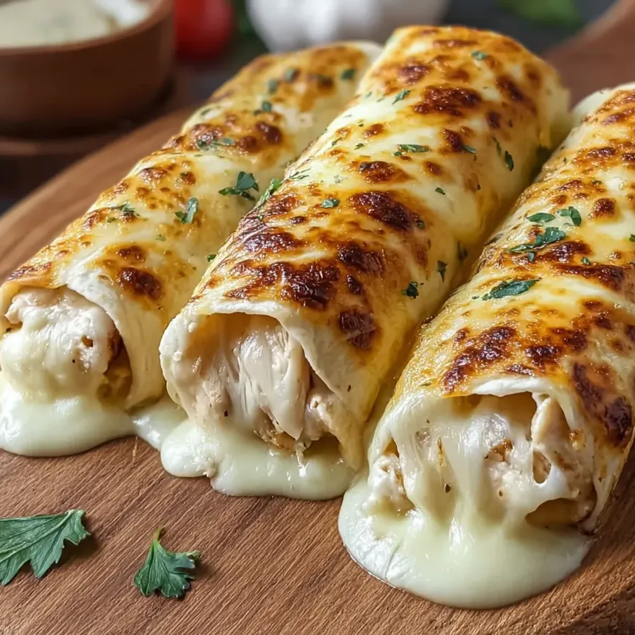 Food piled high with tomatoes and melty cheese on a plate.