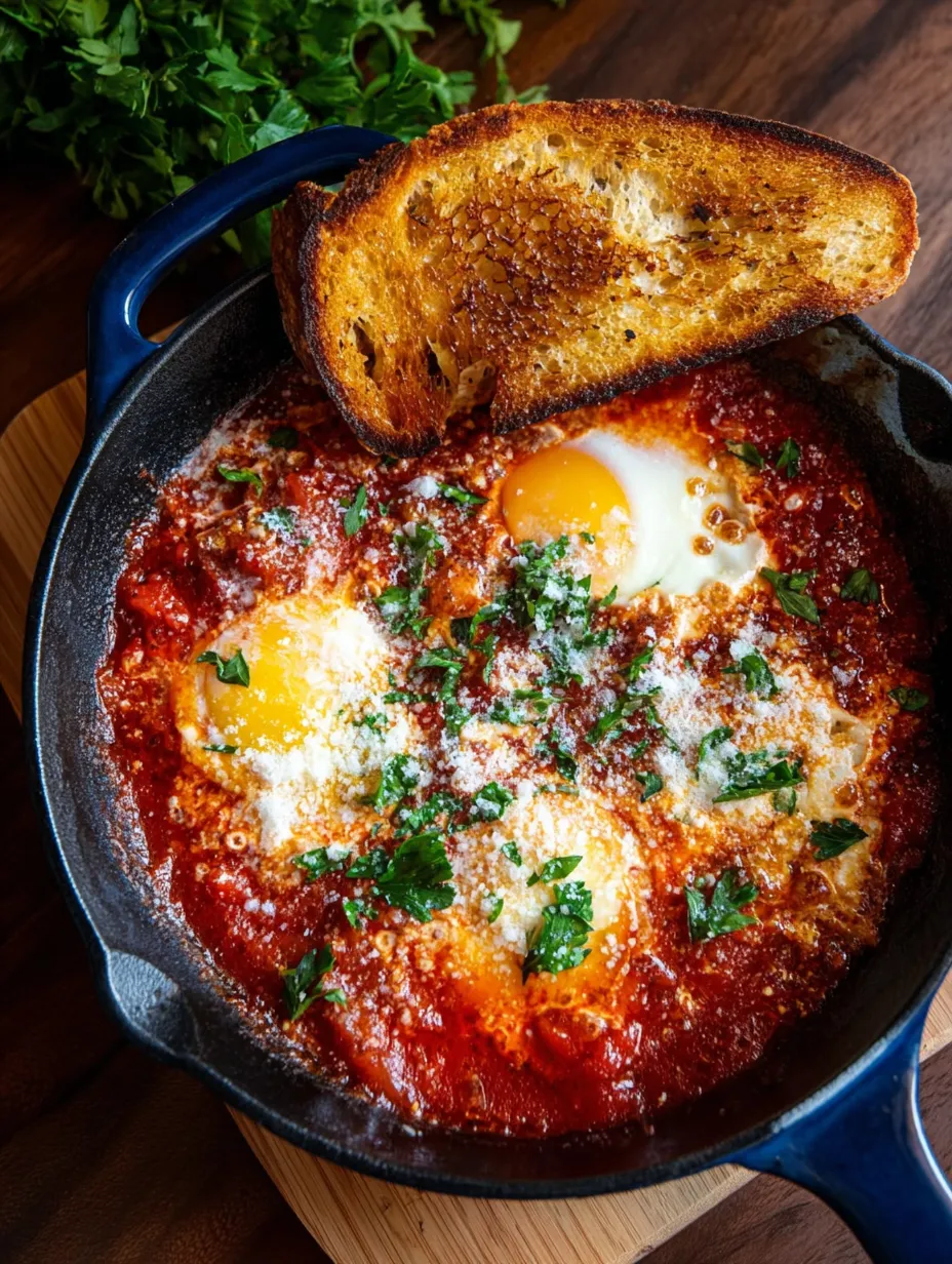 A bowl of food with a slice of bread on top.