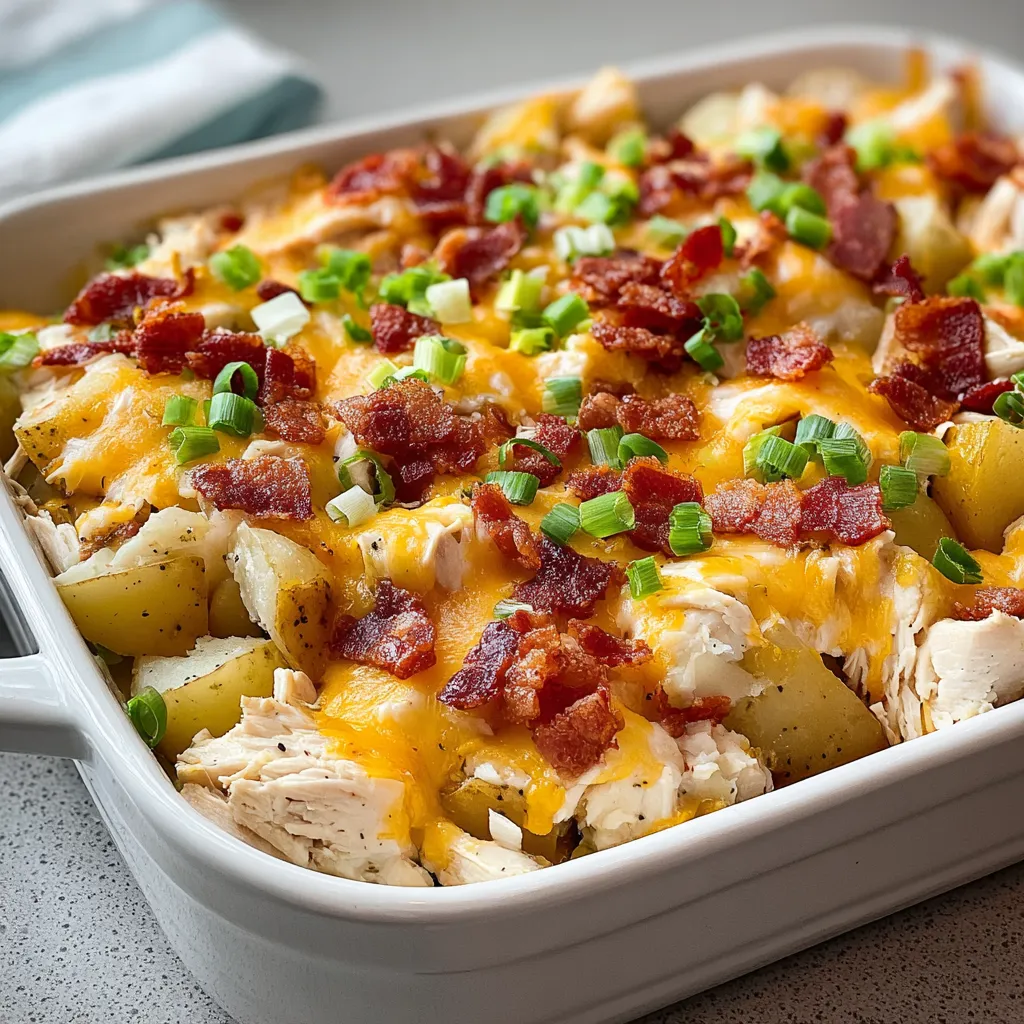 A white bowl piled with cheese and bacon.