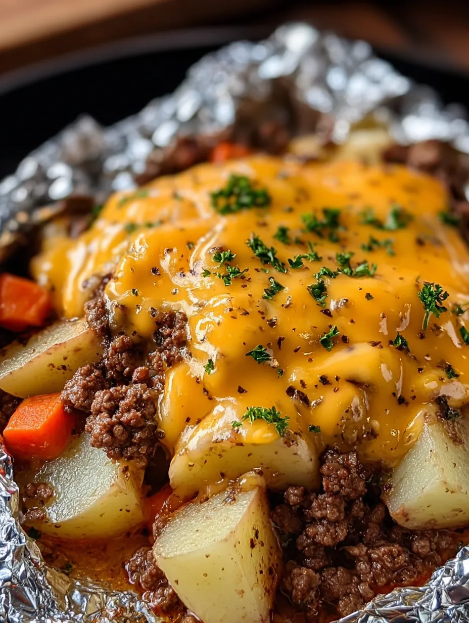 A close up of a delicious cheese and potato dish.