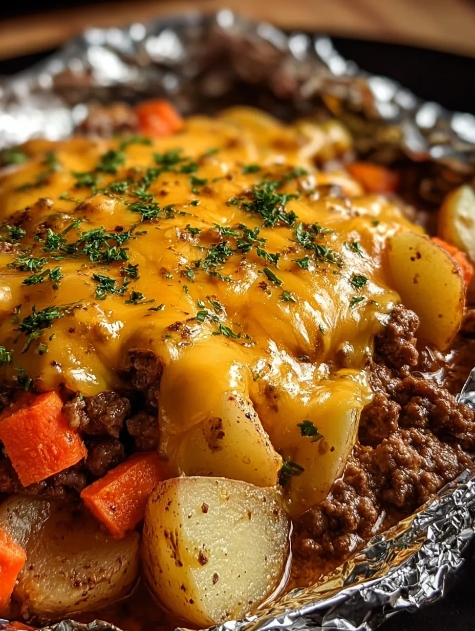 A close up of a cheese covered meat dish.
