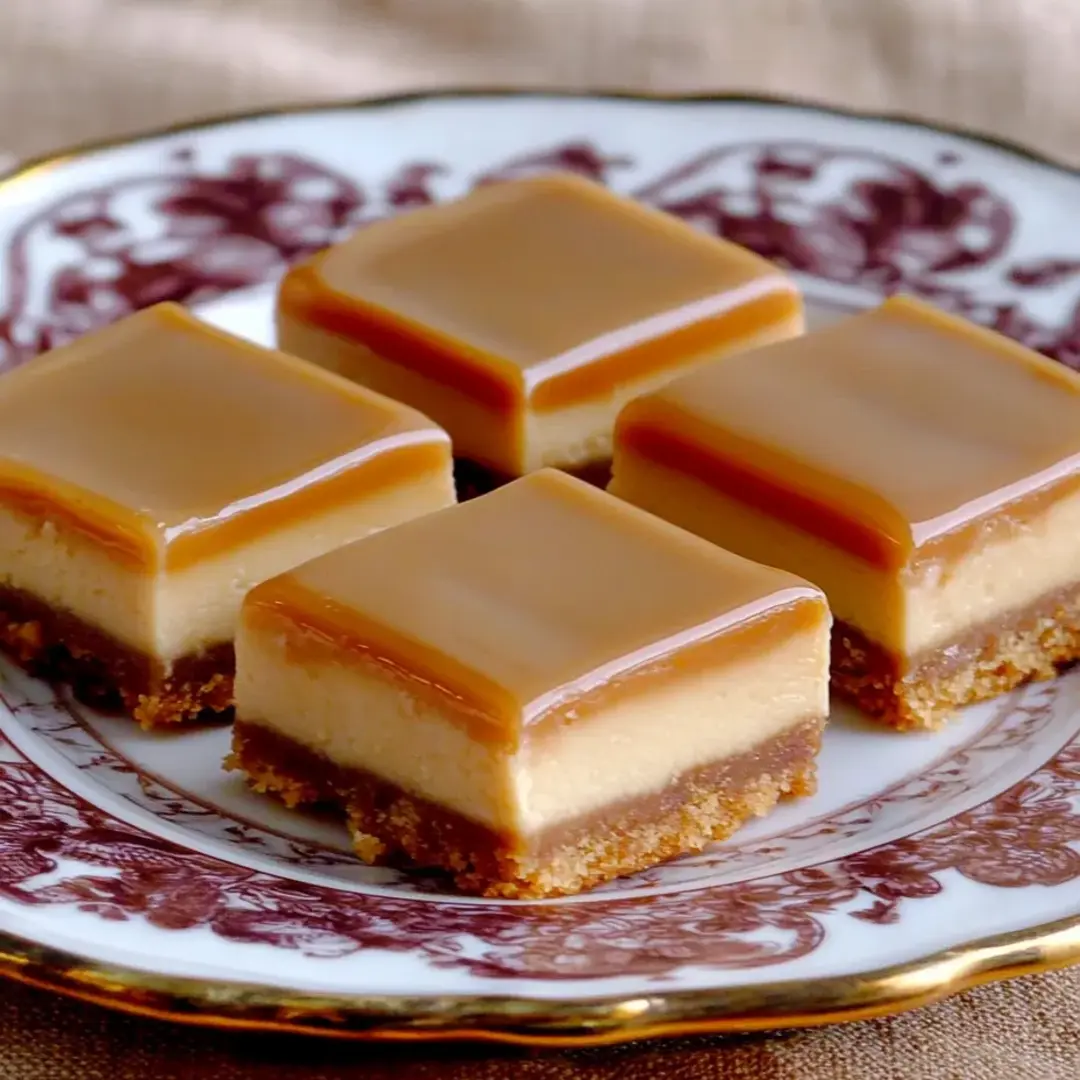 A plate of desserts on a table.