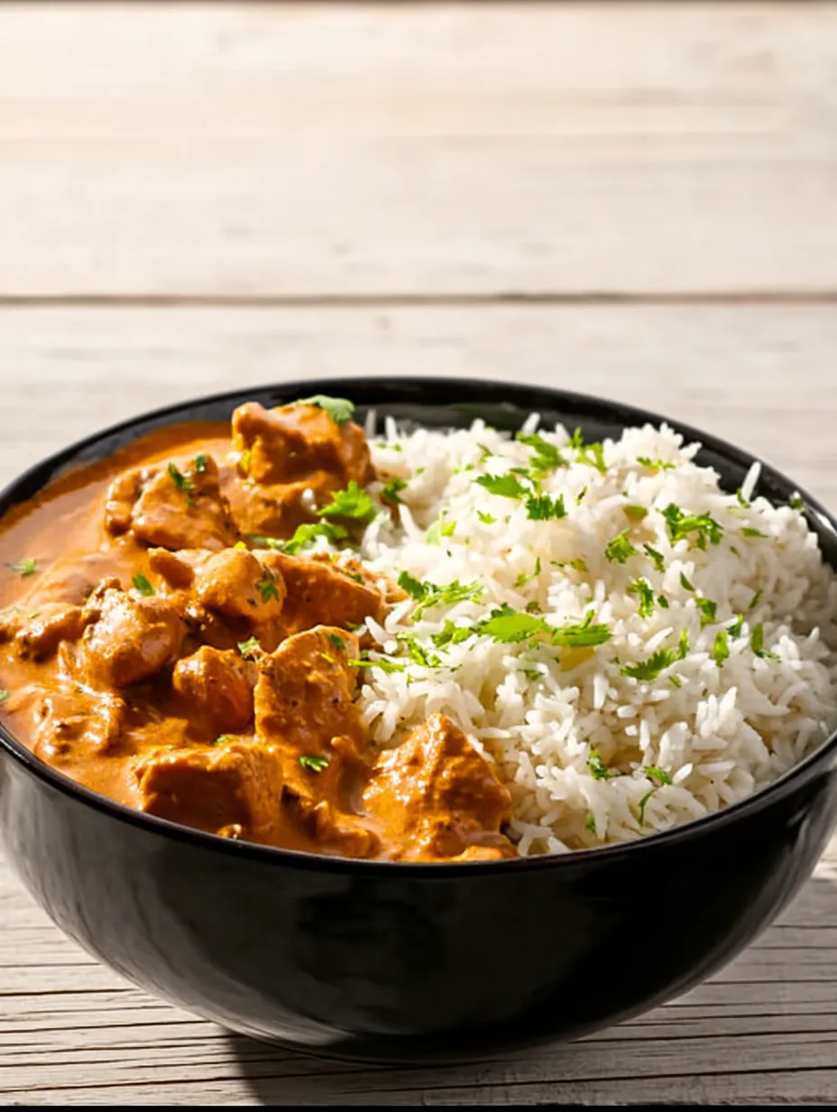 A bowl of rice and meat.
