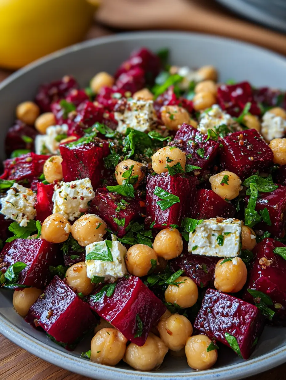 A bowl of food with beans and red cabbage.