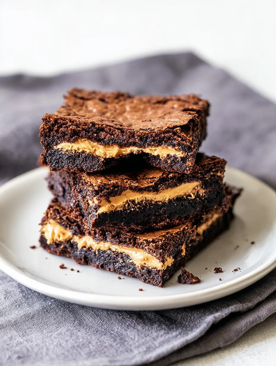 A stack of chocolate cake bars.