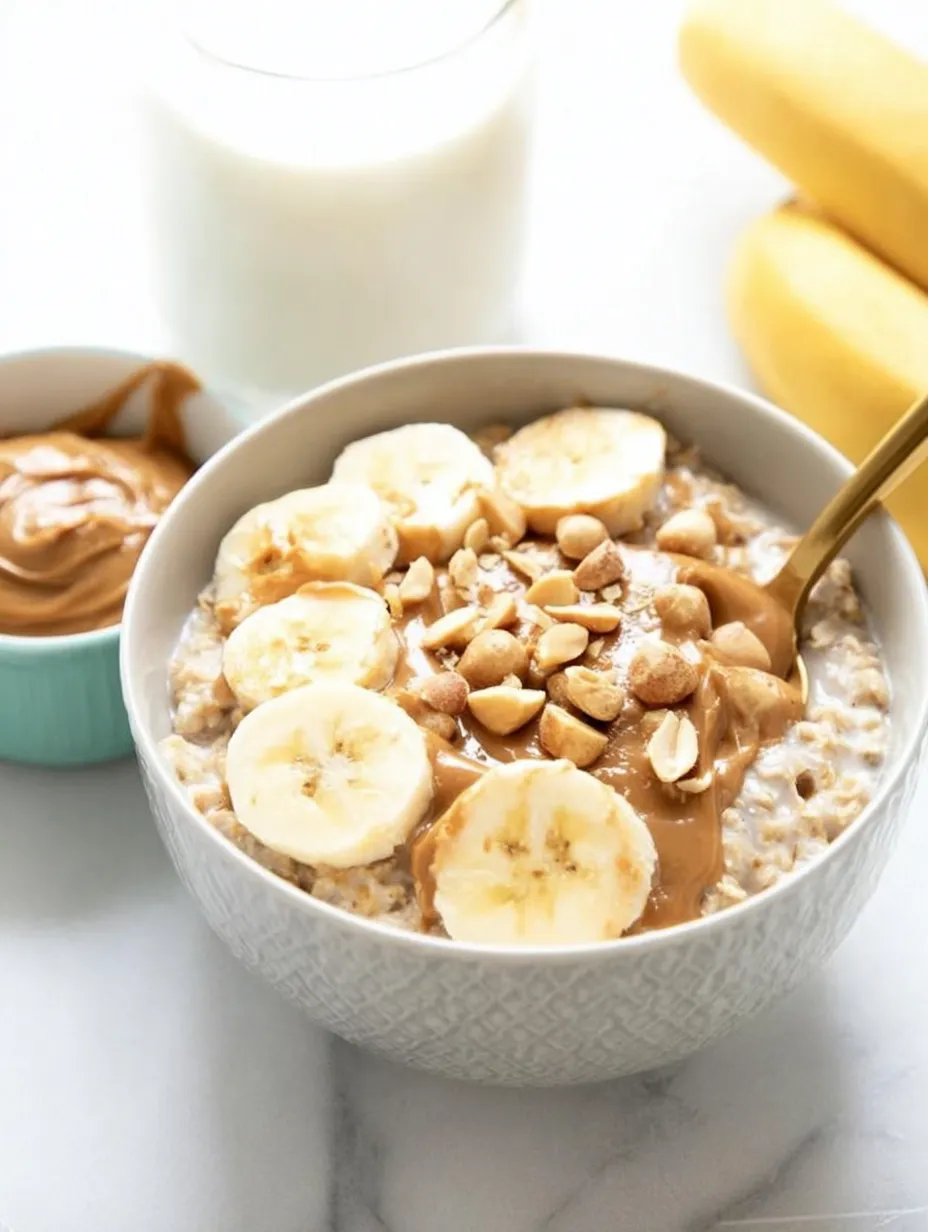 A bowl of cereal with bananas and nuts.
