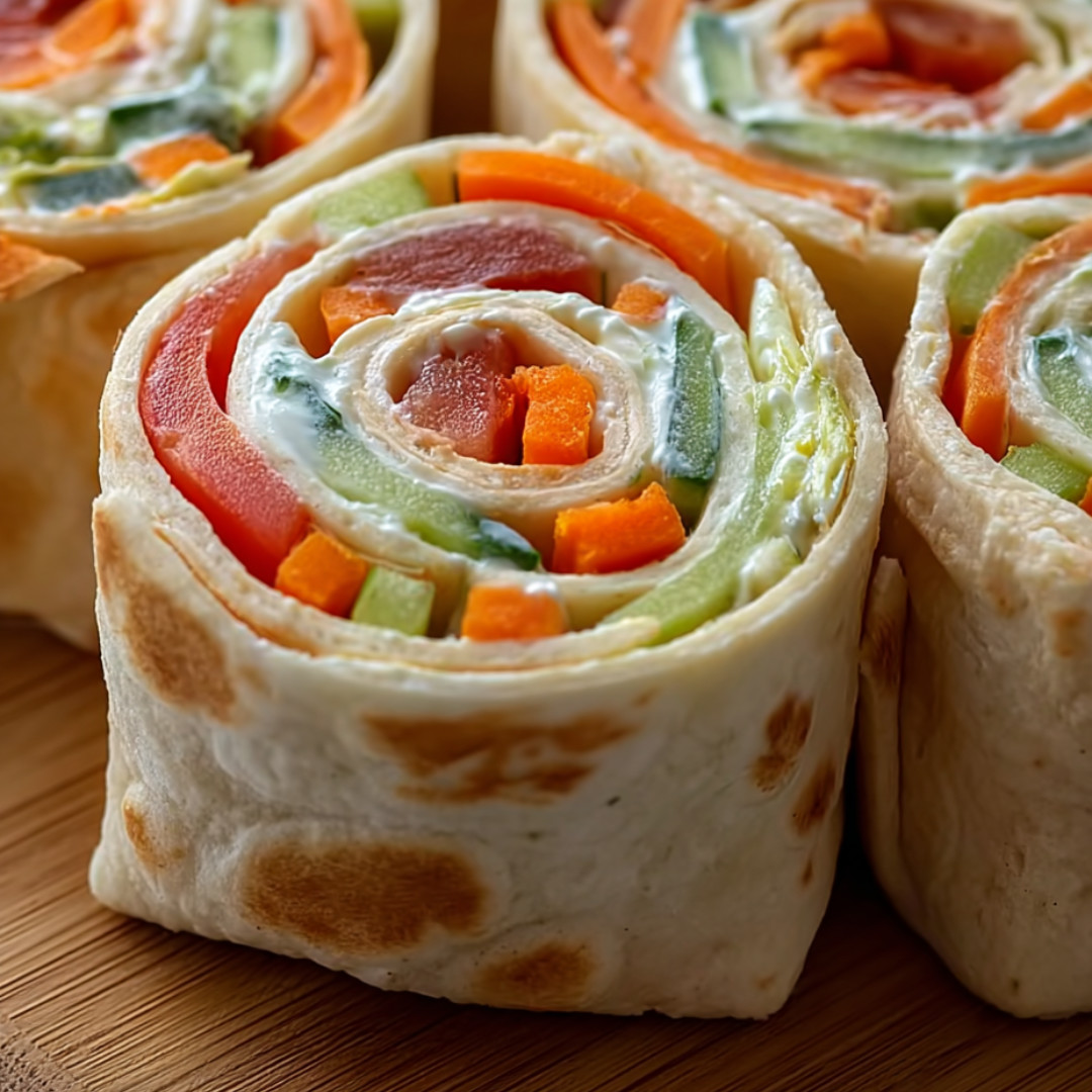 A plate of food with a carrot and a tomato.