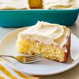 A piece of cake on a plate with a fork.